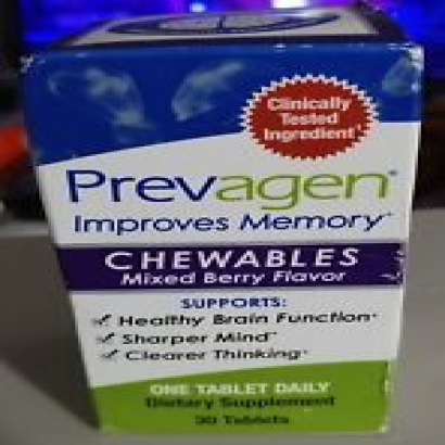 Prevagen Regular Strength Chewables 10 mg  Mixed Berry Flavor 30 Tablets New