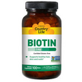 Biotin 1000 MCG 100 Tabs By Country Life