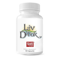 Liv D-Tox - 60 Capsules - Liver Detox and Cleanse Support Health Supplement, with Turmeric Root Extract, Milk Thristle, and Asparagus