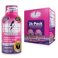 (24 Pack) Vitamin Energy® Mood+ Tropical Berry Energy Shots, Clinically Proven