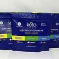 90 Packets ~ Keto Vitals Electrolyte Powder ~ 3 Varieties ~ 09/2024