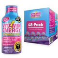 (48 Pack) Vitamin Energy® Vitamin D 100% Energy Shots, Clinically Proven