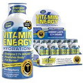 (12 Pack) Vitamin Energy® Hydration+ Blue Rasp. Energy Shots, Clinically Proven