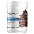 Celebrate Vitamins High Protein Meal Replacement Shake, 27 g Protein Powder, 6 g of Fiber, For Post-Bariatric Surgery Patients, Deep Chocolate, 15 servings
