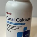 GNC Coral Calcium Magnesium and Vitamin D3. 180 capsules, 400mg per serving