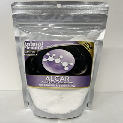 Animal Element Acetyl-L-Carnitine (ALCAR) - 8 oz. - All Natural, GMO Free