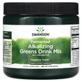 Swanson, Fermented Alkalizing Greens Drink Mix With Probiotics, 7.4 oz (210 g)