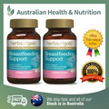 2 x HERBS OF GOLD BREASTFEEDING SUPPORT 60T + FREE SAME DAY POST & SAMPLE