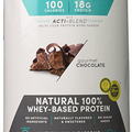 Designer Protein Whey Protein Powder, Gourmet Chocolate, 12-Ounce (Pack of 2) Canister, Made in the USA