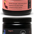 LEGION Pulse Pre Workout Supplement - All Natural Nitric Oxide Preworkout Drink to Boost Energy, Creatine Free, Naturally Sweetened, Beta Alanine, Citrulline, Alpha GPC (Fruit Punch & Blue Raspberry)