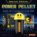 G Fuel Pac-Man Power Pellet Light Up Collector's Box Tub & Shaker On Hand