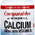 Comparables by Windmill Calcium 500mg with Vitamin D3 Supplement Tablets 120 Ct
