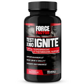 FORCE FACTOR Test X180 Ignite Testosterone Booster for Men, Testosterone Support Supplement to Help Burn Fat, Boost Vitality, and Increase Energy, 60 Capsules