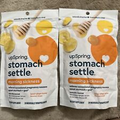 UpSpring Stomach Settle For Nausea Gas Bloating Morning Sickness Relief (2 PACK)