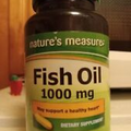 Nature's Measure Fish Oil / *New
