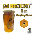 J&D BEES HONEY - Honey 16oz Miel