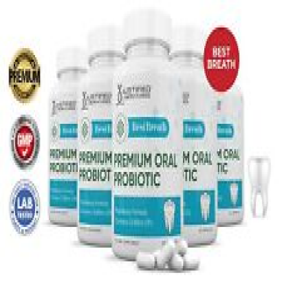 Best Breath Premium 1.5 Billion CFU Oral Probiotic 5 Bottles