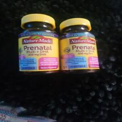2 Pack! Nature Made Prenatal Multi + DHA, 200 mg, 150 Softgels (300 Total)