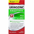Urinozinc Prostate Plus Health Formula + Beta-Sitosterol, 60 Caplets