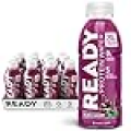 Ready Protein Water, 20g of Whey Protein Isolate, Sugar Free, Black Cherry, 12-Pack, 16.9 Fluid Ounces Each