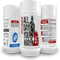 5% Nutrition RICH PIANA ALL DAY YOU MAY BCAA & Joint & AMINOS Blue Raspberry!!