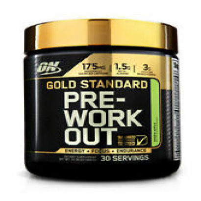Gold Standard® Pre-Workout Green Apple • 10.58 OZ (300g) • Exp 07/2024 **NEW**