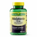 Spring Valley Extra Strength Melatonin Tablets Dietary Supplement, 10 mg, 120 Ct