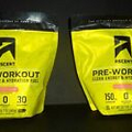 2pk Ascent Pre-Workout Energy Hydration Raspberry Lemonade 60 Serv 03/22 Powder
