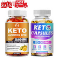 Keto ACV Gummies| 60 Capsules Advanced Weight Loss Fat Burner Dietary Supplement