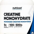 Nutricost Pure Creatine Monohydrate 500G Powder