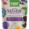 Acai Berry Natural Whey Fruit Protein Powder Shake Gluten Free Superfood Blend