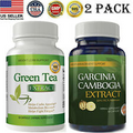 Green Tea Extract Capsules Fat Burn Garcinia Cambogia Extract Weight Loss Pills