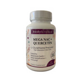Mega NAC (N-Acetyl-Cysteine) 600 mg + Quercetin Supplement 60 Caps exp 10/2025