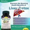 Liver Cleanse Detox & Repair Fatty Liver Formula Milk Thistle, Turmeric Curcumin