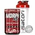 iSatori Morph Xtreme Intense Pre Workout - Bombsicle (20 Servings) Classic Blender Bottle (Clear Bottle with Red Top)