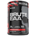 KILLER LABZ Brute EAA Branched Chain & Essential Amino Acids | 6g of Aminos to Accelerate Recovery and Lean Mass Gains 60 Servings (Furious Punch)