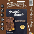 Gourmet Chocolate Protein Brownie w/Collagen & Honey *Gluten Free (9 Bars/Box)