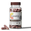 CocoaVia Heart & Brain Supplement, 60 Day, 450 mg Cocoa Flavanols, Memory & Circ