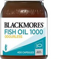 Blackmores Fish Oil 1000mg Odourless 400 Capsules