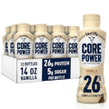 Core Power Fairlife 26g Protein Milk Shakes, Ready To Drink for Workout Recovery Liquid, Vanilla, 14 Fl Oz Bottle, kosher (Pack of 12)