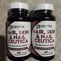 PN Ceutica Hair, Skin & Nail  - 60 Capsules ×2(120) Sealed Bottle - Exp. 1/2025