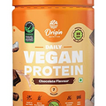 Kavir 100% Natural Vegan Protein Powder, Chocolate Flavour with 25g Plant Based Protein, Gluten Free, Dairy Free, No Added Sugar, Soy Free, Non - GMO, Jain, 7 Servings, 271g