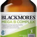 Mega B Complex Sustained Release 200 Tablets Blackmores