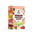 Kavir 100% Natural Plant Protein Powder, Multi Flavour Pack (Chocolate, Strawberry, Vanilla and Coffee Caramel)