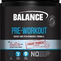 Pre-Workout Fruit Punch 450g Balance Sports Nutrition
