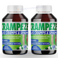 2x Crampeze Leg Cramps Muscle Spasms & Twitches Relief Magnesium 120 Capsules