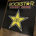 Authentic Rockstar Energy Drink Window Sign Plaque Decals Stickers Monster 11x11
