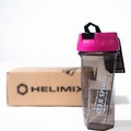 Shaker Cup, Helimix Smoke Gray With Pink Lid , 28 oz - NEW IN BOX