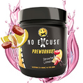No Excuse Pre Workout Powder | Highly Regarded Pre-Workout Supplements, Rise Pre Workout Men & Women for Weight Loss, Pre Workout Drink, Natural Preworkout Powder, Strawberry Lemonade 30 Servings,11gm