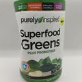 Purely Inspired Superfood Greens Plus Probiotics Unflavored 12.06oz Squished